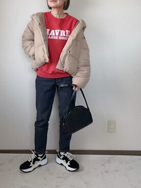 uaさん（レディース・153cm）の冬コーディネート