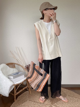 uaさん（レディース・154cm）の夏コーディネート