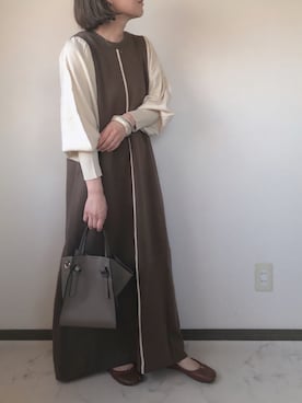 「ノスタルジア」｜uaさん（レディース・153cm）の秋コーディネート
