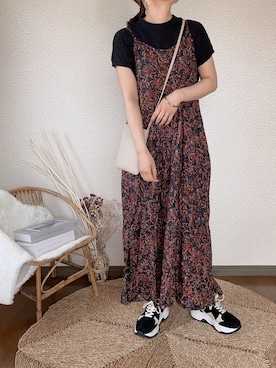「Ciena」｜「アイテム（ワンピース/ドレス）」を使った、uaさん（レディース・153cm）の春コーディネート