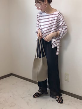 「クリスプ」｜「アイテム（アクセサリー）」を使った、uaさん（レディース・153cm）の夏コーディネート