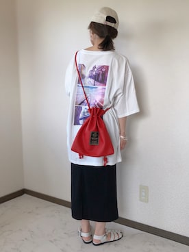 uaさん（レディース・153cm）の夏コーディネート