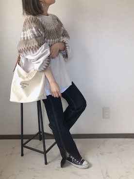 uaさん（レディース・153cm）の秋コーディネート