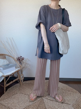 uaさん(レディース・153cm)の夏コーディネート