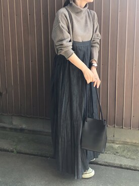 「Crisp yours」｜uaさん（レディース・153cm）の秋コーディネート