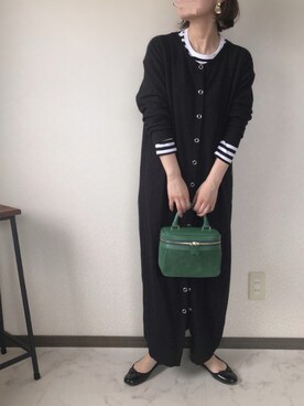 「ジュエリー」｜「アイテム（その他）」を使った、uaさん（レディース・153cm）の秋コーディネート