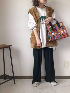 uaさん（レディース・153cm）の秋コーディネート