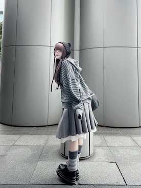 04ririyさん（骨格ストレート・レディース・156cm）の冬コーディネート