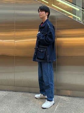 「ITEMS URBANRESEARCH（アイテムズ アーバンリサーチ）のアイテム」を使った、陽介さん（メンズ・170cm）の春コーディネート