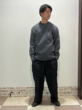 陽介さん(メンズ・170cm)の冬コーディネート