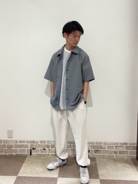 陽介さん(メンズ・170cm)の春コーディネート