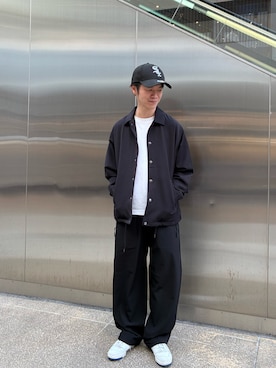 「ITEMS URBANRESEARCH（アイテムズ アーバンリサーチ）のアイテム」を使った、陽介さん（メンズ・170cm）の春コーディネート