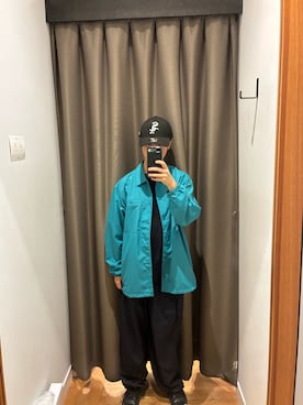 「MARMOT（マーモット）のアイテム」を使った、陽介さん（メンズ・170cm）の秋コーディネート