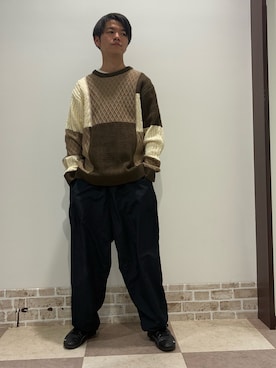 陽介さん(メンズ・170cm)の冬コーディネート