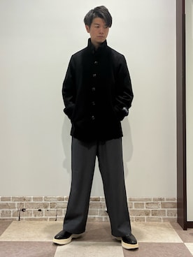 「アイテム（テーラードジャケット）」を使った、陽介さん（メンズ・170cm・30代）の秋コーディネート