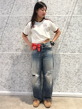 「ユニフォーム」｜WMさん（レディース・166cm）の春コーディネート