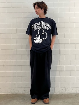 「adidas（アディダス）のタバコ Tobacco / アディダスオリジナルス adidas Originals（スニーカー、ブラウン系）」を使った、TMさん（メンズ・167cm）の秋コーディネート