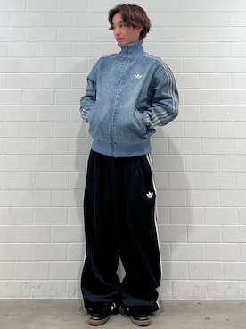 「adidas（アディダス）のハンドボール スペツィアル ローファー / HANDBALL SPEZIAL LOAFER / アディダスオリジナルス adidas Originals（スニーカー、ブラック系）」を使った、TMさん（メンズ・167cm）の秋コーディネート