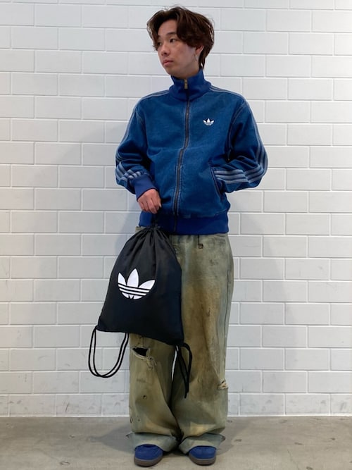 アディカラー デニム ファイヤーバード トラックトップ / ジャージ