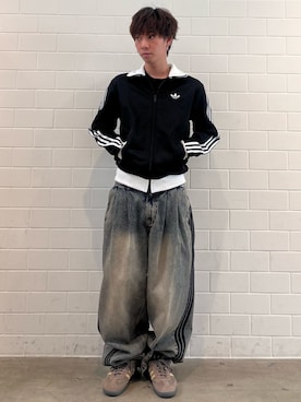 「ジャージ」｜TMさん（メンズ・167cm）の春コーディネート