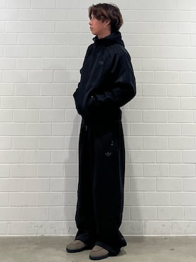 「adidas(アディダス)のアイテム(スウェットパンツ)」を使った、TMさん(メンズ・167cm)の秋コーディネート