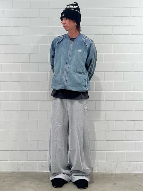 adidas（アディダス） デニムジャケット gジャン SST アディカラー