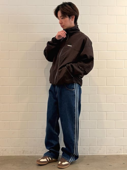 adidas（アディダス） ジーンズ ファイヤーバード アディカラー デニム