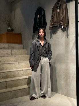 「Toironier（トワロニエ）のアイテム」を使った、shkzm04さん（メンズ・174cm）の春コーディネート