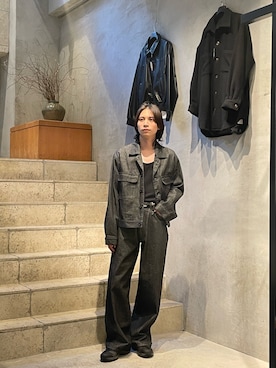 「Toironier（トワロニエ）のアイテム」を使った、shkzm04さん（メンズ・174cm）の春コーディネート