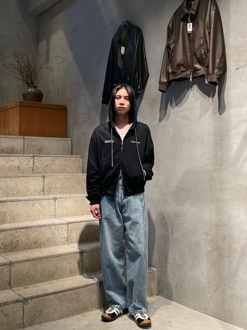 SHINYA KOZUKA/シンヤコズカ/ORDINARY HOME OLD ZIP HOODIE（パーカー