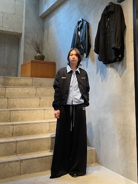 「Toironier（トワロニエ）のアイテム」を使った、shkzm04さん（メンズ・174cm）の春コーディネート