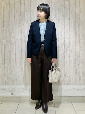 Hana...eさん（レディース・159cm）の秋コーディネート
