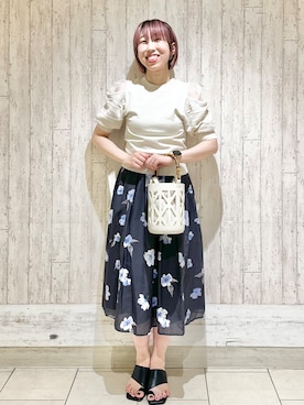 Hana...eさん（レディース・159cm）の夏コーディネート