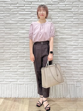 「OPAQUE.CLIP（オペークドットクリップ）のアイテム」を使った、Hana...eさん（レディース・159cm）の夏コーディネート