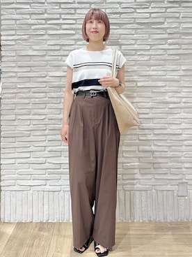 Hana...eさん(レディース・159cm)の夏コーディネート