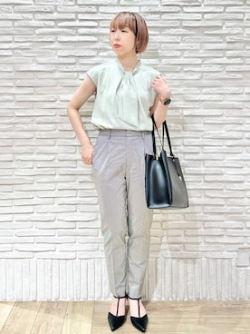 「index（インデックス）のアイテム」を使った、Hana...eさん（レディース・159cm）の春コーディネート