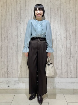 Hana...eさん（レディース・159cm）の秋コーディネート
