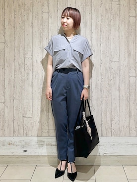 Hana...eさん(レディース・159cm)の夏コーディネート