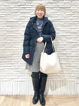 Hana...eさん(レディース・159cm)の冬コーディネート