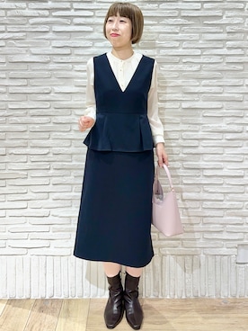 Hana...eさん(レディース・159cm)の秋コーディネート