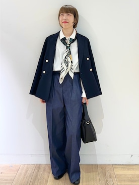 「index（インデックス）のアイテム」を使った、Hana...eさん（レディース・159cm）の秋コーディネート