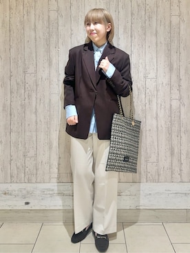 Hana...eさん(レディース・159cm)の冬コーディネート