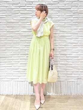 「index（インデックス）のアイテム」を使った、Hana...eさん（レディース・159cm）の春コーディネート