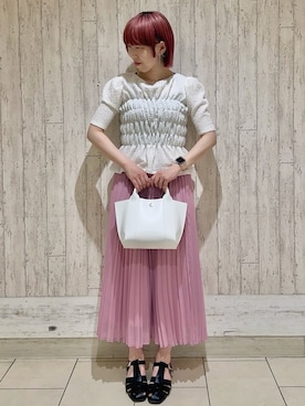Hana...eさん(レディース・160cm)の春コーディネート