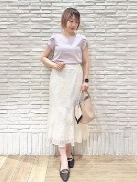 「index（インデックス）のアイテム」を使った、Hana...eさん（レディース・159cm）の夏コーディネート