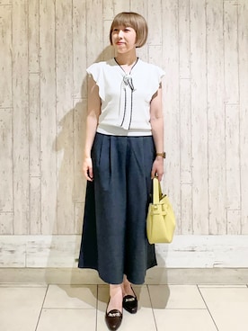 Hana...eさん(レディース・159cm)の夏コーディネート