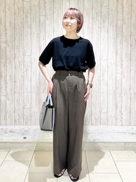 Hana...eさん（レディース・159cm）の夏コーディネート