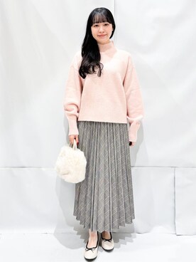 Hinaさん(レディース・153cm)の冬コーディネート