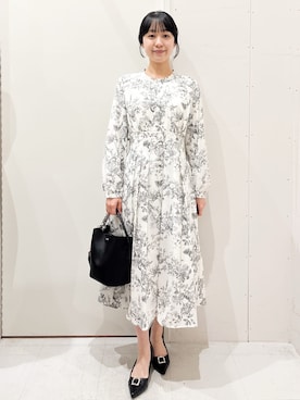 「index（インデックス）のアイテム（バッグ）」を使った、Hinaさん（レディース・153cm）の春コーディネート