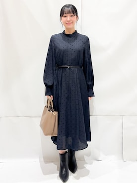 Hinaさん(レディース・153cm)の冬コーディネート